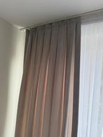 Gordijnen, Ophalen, Zo goed als nieuw, Beige, 200 cm of meer