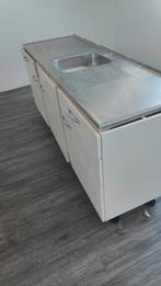 keuken, Huis en Inrichting, Keuken | Complete keukens, Ophalen, Gebruikt, Wit, Enkelwandige keuken