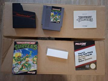 Nintendo NES spel Teenage Mutant Hero Turtles CIB beschikbaar voor biedingen