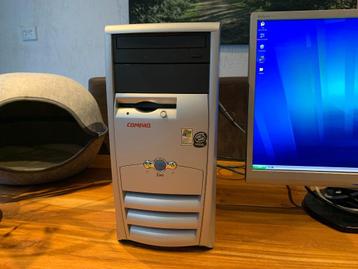 Nette Compaq Windows XP computer. Celeron 1.7 Ghz, 120gb hdd beschikbaar voor biedingen