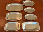 Gero schalen - roestvrijstaal - 7 stuks - vintage, Ophalen of Verzenden
