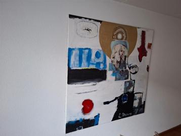 Schilderij 150 x 150 cm canvas beschikbaar voor biedingen