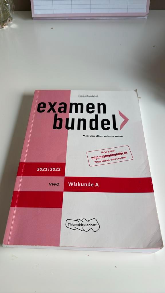 vwo Wiskunde A 2021/2022, Boeken, Schoolboeken, Zo goed als nieuw, Nederlands, VWO, Ophalen of Verzenden
