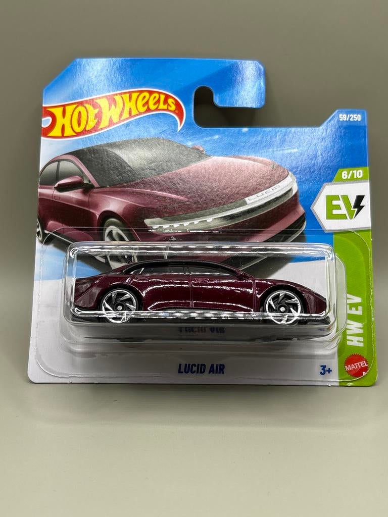 Hot Wheels Lucid Air - Nieuw 2026 Model, Auto, Nieuw, Ophalen of Verzenden, Mattel