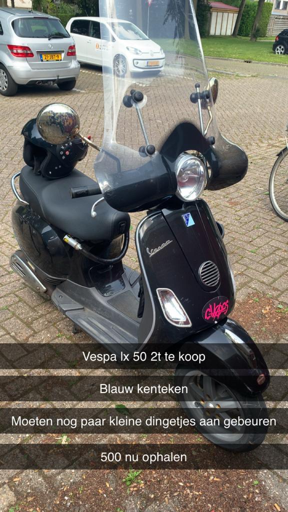 Vespa LX 50 2T, Fietsen en Brommers, Scooters | Vespa, Gebruikt, Overige modellen, Maximaal 25 km/u, Tweetakt, Ophalen