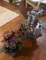Playmobil Kasteel 2 delen /rode draak, Kinderen en Baby's, Speelgoed | Playmobil, Ophalen, Gebruikt, Complete set