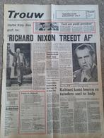 Amerikaanse president Richard Nixon treedt af (1974), Ophalen of Verzenden, 1960 tot 1980, Knipsel(s)