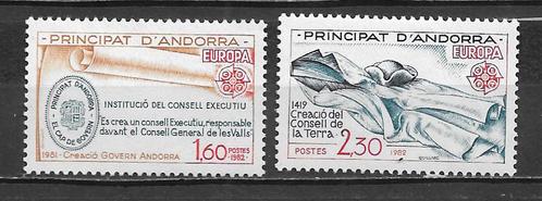 Frans Andorra 1982 EUROPA CEPT geschiedenis postfris, Postzegels en Munten, Postzegels | Europa | Overig, Postfris, Overige landen