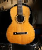 jaren 20 parlor. masief spruce en rio rosewood., Ophalen of Verzenden, Zo goed als nieuw, Western- of Steelstringgitaar, Met koffer