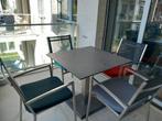 Tuinset van 4 Seasons Outdoor, granieten tafel met 4 stoelen, Ophalen, Gebruikt, Tuinset, Overige materialen