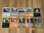 10 Willekeurige Pokemon Kaarten, Ophalen of Verzenden, Gebruikt, Meerdere kaarten, Foil