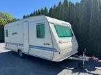 Adria 502 UP Unica Vastbed Rondzit Mover Voortent 270 diep, Bedrijf, Adria, 6 tot 7 meter, Kachel