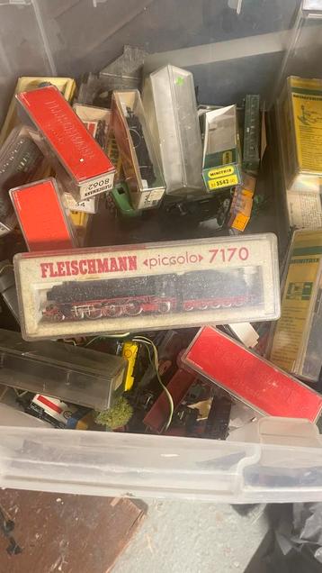 Mini Trix Treinen, Locomotief & Rails beschikbaar voor biedingen