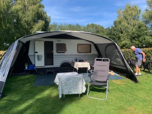 Fortex luifel met Pet luifel voor KIP Vision, Caravans en Kamperen, Caravans, Particulier, Rondzit, Kip, Luifel, Ophalen