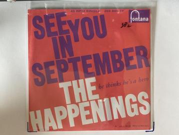 THE HAPPENINGS: SEE YOU IN SEPTEMBER -  HE THINKS HE'S.. VG+ beschikbaar voor biedingen