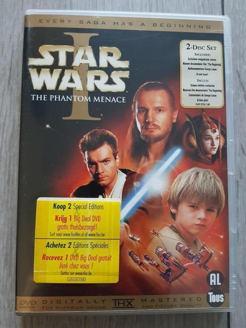 2 dvd's: Star Wars I - The Phantom Menace, Cd's en Dvd's, Dvd's | Science Fiction en Fantasy, Science Fiction, Alle leeftijden
