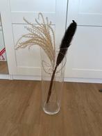Hoge vaas met decoratieve takken, Ophalen, Overige kleuren, Minder dan 50 cm, Glas