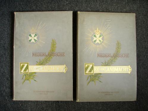 Uniformen vd Nederlandsche Zee- en Landmacht 1900, Antiek en Kunst, Kunst | Litho's en Zeefdrukken, Ophalen