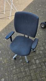 Zware professionele comfortabele bureaustoel, Gebruikt, Zwart, Ophalen