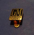GM General Motors Geemailleerde Revers Knoop, Verzamelen, Verzenden, Zo goed als nieuw, Transport, Speldje of Pin