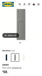 Ikea kast deuren pax grijs 50x229 8 stuks!, Huis en Inrichting, Kasten | Kledingkasten, Ophalen, Zo goed als nieuw, 50 tot 100 cm