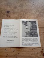 Vintage Folder Menken Melk Reclame izgst 1960+, Ophalen of Verzenden, Gebruikt