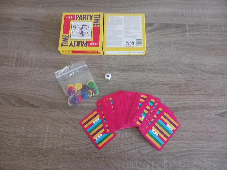 PartyTime, Hobby en Vrije tijd, Gezelschapsspellen | Bordspellen, Nieuw, Een of twee spelers, Drie of vier spelers, Vijf spelers of meer