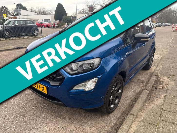 Ford EcoSport 1.0 EcoBoost ST-Line, Auto's, Ford, Bedrijf, Te koop, Ecosport, ABS, Achteruitrijcamera, Airconditioning, Bluetooth