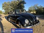 Volkswagen Beetle Cabriolet | 1954 | Route 66 Auctions, Auto's, Overige carrosserieën, Volkswagen, Zwart, Bedrijf