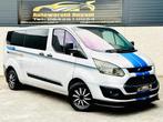 Dikke Ford Transit Custom 2.2TDCI*6PRS*LANG*, Auto's, Gebruikt, Zwart, 4 cilinders, Bedrijf