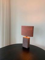 Roze lamp terrazzo steen, Ophalen, Zo goed als nieuw, Minder dan 50 cm