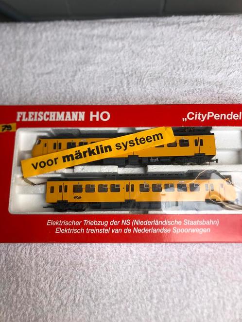 Fleischmann HO 1471 City Pendel Sprinter NS Digitaal Marklin, Hobby en Vrije tijd, Modeltreinen | H0, Zo goed als nieuw, Locomotief