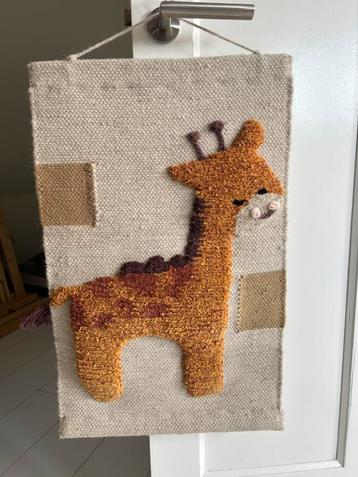 Leuk wandkleed met giraffe beschikbaar voor biedingen