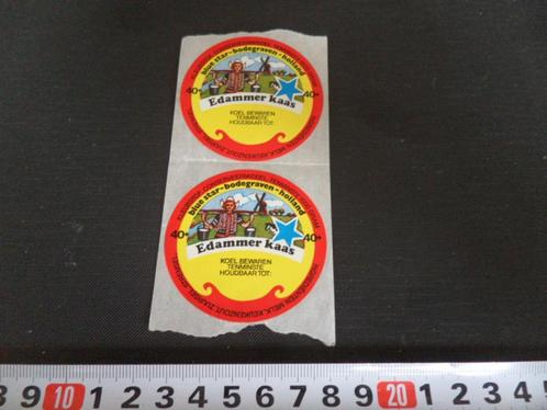 sticker Edammer kaas, Verzamelen, Stickers, Zo goed als nieuw, Bedrijf of Vereniging, Ophalen