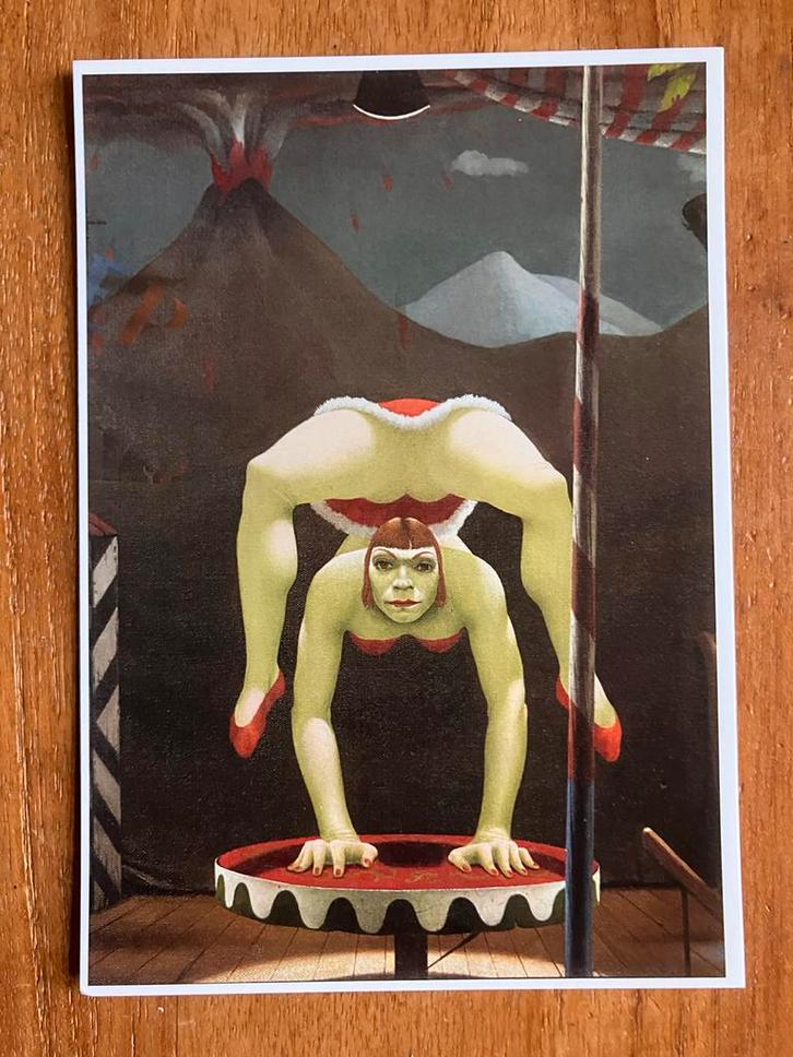 Erven Pyke Koch. Voorstudie voor de grote Contorsioniste, Verzamelen, Ansichtkaarten | Themakaarten, Ongelopen, 1980 tot heden