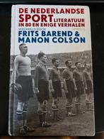 De Nederlandse Sportliteratuur - Verzameling, Frits Barend & Manon Colson, Ophalen of Verzenden, Zo goed als nieuw, Overige sporten