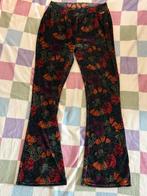 Colourful Rebel flared pants flower velvet, maat L, Kleding | Dames, Overige kleuren, Maat 42/44 (L), Nieuw, Ophalen of Verzenden