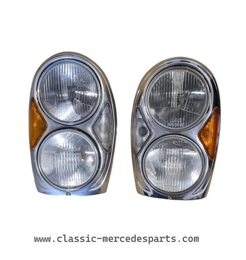 2x Bosch Koplamp Mercedes w111 / coupe w108 usa, Auto-onderdelen, Verlichting, Mercedes-Benz, Gebruikt, Ophalen of Verzenden