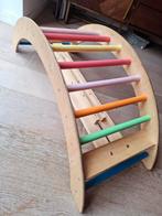 Houten klimrek, glijbaan en wip, Kinderen en Baby's, Speelgoed | Houten speelgoed, Ophalen, Zo goed als nieuw, Overige typen