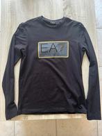 Zwarte longsleeve Emporio Armani, Ophalen of Verzenden, Zo goed als nieuw, Maat 46 (S) of kleiner, Zwart