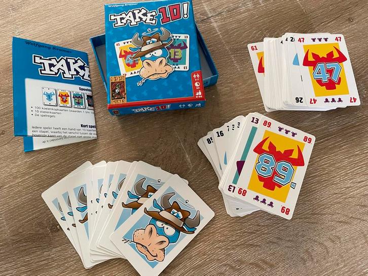 Take 10 - Kaartspel 999 Games - Zo goed als nieuw, Hobby en Vrije tijd, Gezelschapsspellen | Kaartspellen, Zo goed als nieuw, Een of twee spelers