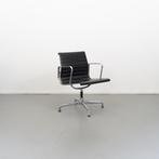 1 Vitra Eames Ea 108 Zwart Leer Aluminium