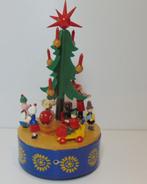Steinbach Duitse Reuge Kerst Carrousel Muziekdoos, Diversen, Kerst, Ophalen of Verzenden, Gebruikt