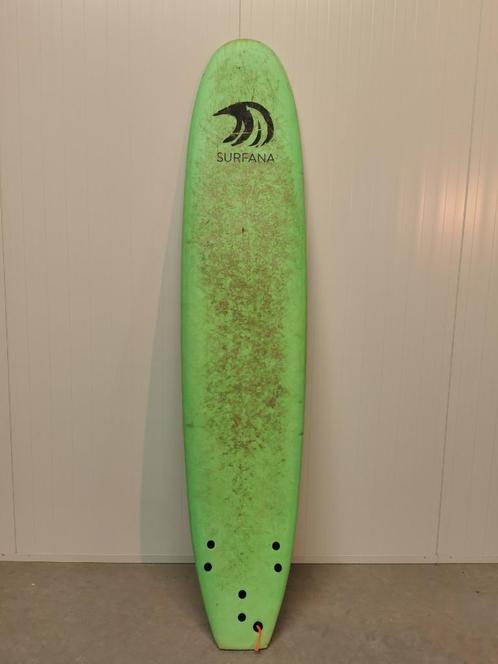 Green Softtop 9'0 ft Softlite surfboard. Moet nu weg!, Watersport en Boten, Golfsurfen, Gebruikt, Longboard, Met vinnen, Ophalen