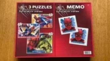 3 puzzels en memo : the Amazing Spider-Man beschikbaar voor biedingen