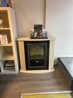 Elektrische haard met warmte en nepvuur, Huis en Inrichting, Kachels, Overige soorten, Elektrisch, Ophalen of Verzenden, Zo goed als nieuw