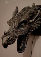 Mooie unieke draken set, lampen., Huis en Inrichting, Ophalen of Verzenden, Zo goed als nieuw, Kunststof, 50 tot 75 cm