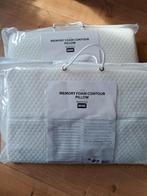 2 stuks Memory Foam Contour Kussen - Nieuw in verpakking, Eenpersoons, Wit, Nieuw, Ophalen of Verzenden