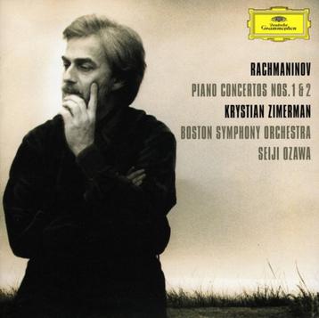 RACHMANINOV Piano concertos nos. 1 & 2 CD ZIMERMAN OZAWA DG beschikbaar voor biedingen