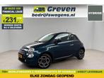 Fiat 500 1.0 Hybrid Club LED Clima Cruise DAB+ 15"LMV Parkee, Stof, Gebruikt, Euro 6, Bedrijf